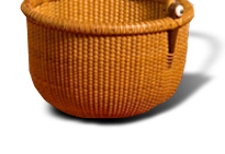 Nantucket lightship basket by Timalyne Frazier