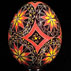 Ukrainian decorated egg