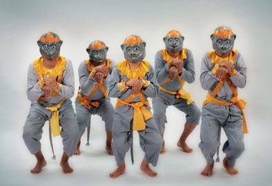 Monkey Dance, Cambodian dance, 2007; Angkor Dance Troupe, Inc.; Lowell, Massachusetts; Photography by James P. Higgins