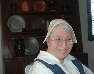 Portrait of Linda Lane; Bobbin lacemaker; 2015: Salem, Massachusetts