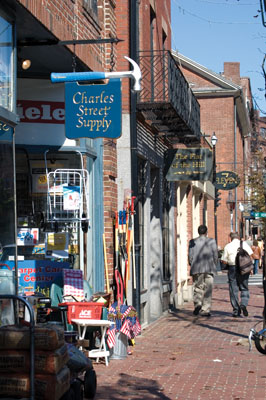 Hardware store sign on Charles Street, Boston: 2007; Gneal Widett (b. 1946)
